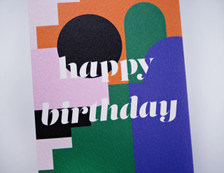 The Completist Labyrinth Birthday Card A6