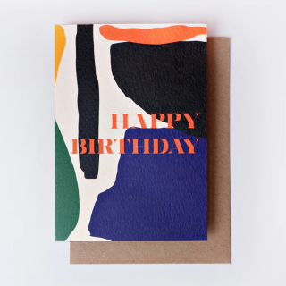 The Completist Madrid Birthday Card A6