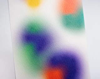 The Completist Gradient Art Card A6