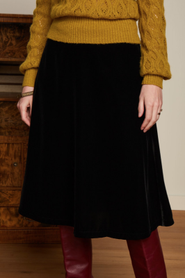 King Louie Juno Skirt Gamine Black