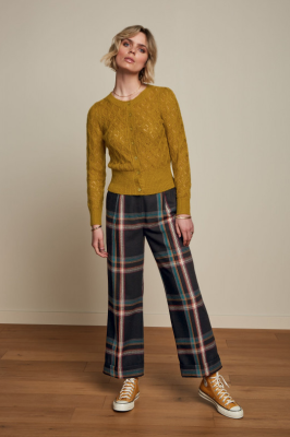 King Louie Cardi Puff Borgo Koi Yellow