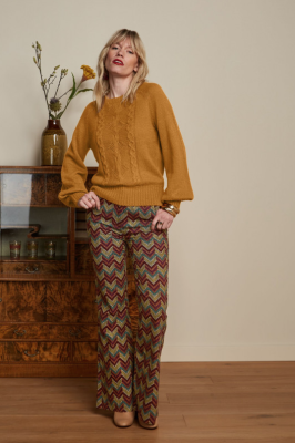King Louie Raglan Top Atlantis Golden Brown