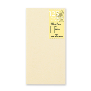 TRAVELER'S notebook 025 MD Paper Cream 