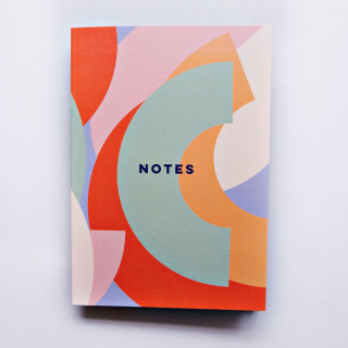 The Completist Circles Slimline Notebook - Dot Grid