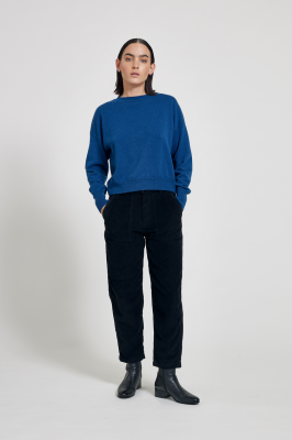 MASKA - Ior Cashmere Wool Sweater - Lauzuli Blue