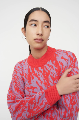 Kowtow - Reflection Crew Neon Jacquard