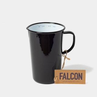 Falcon Enamelware 2 Pint Jug Coal Black
