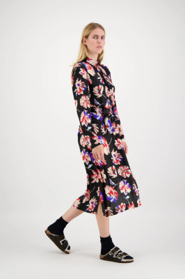 Chloé Stora - Robe Mexico Noir Kimono