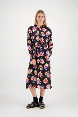Chloé Stora - Robe Mexico Noir Kimono