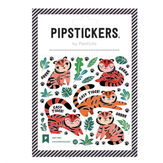 PIPSTICKS - Easy Tiger Stickersheet