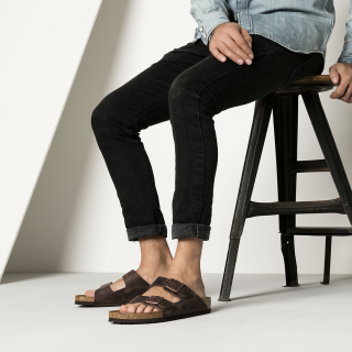Birkenstock Arizona Oiled Leather Habana - Mens