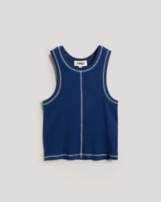 YMC - Women's Dot Vest - Blue