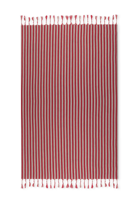 Mizar & Alcor - Striped Red Towel