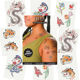 Tattly Temporary Tattoos - Fierce & Friendly Set