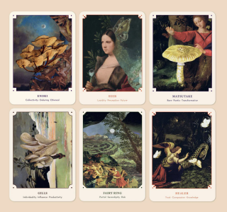 Broccoli - The Mushroom Oracle: 44 Card Deck & Guidebook