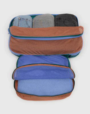 Baggu Large Packing Cube Set - Mesh Canyon