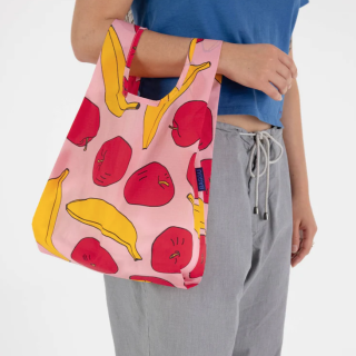 Baggu Baby Baggu - Light Pink Apples & Bananas