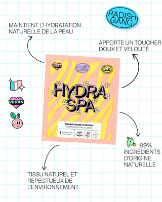 Radish Gang Hydra Spa: Sheet Mask 