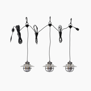 Barebones - Edison Pendant String Lights - Vintage White