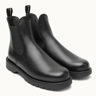 Kleman - TONNANT Leather Chunky Chelsea Boots - Black