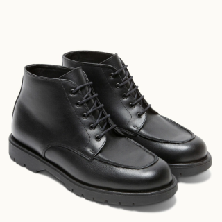 Kleman - OXAL KP Leather Chunky Boots - Black
