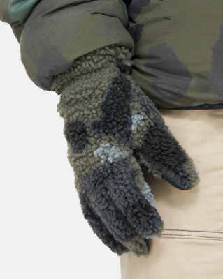 Gramicci - X And Wander JQ Tape Fleece Glove Camo