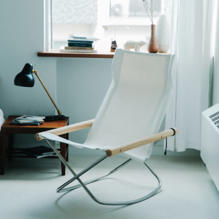 Nychair X Rocking White / Natural