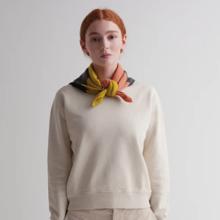 Jo Gordon - Square Neckerchief Turmeric Plaster