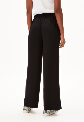 Armed Angels JONVAALIE Woven Trousers LENZING™ ECOVERO™ Viscose - Black