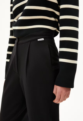 Armed Angels LIRAA LOU Jersey Pants in Organic Cotton Mix -Black 