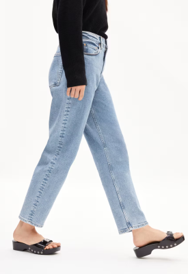 Armed Angels MAIRAA Jeans Mom Fit High Waist Ankle Recycled Cotton Mix Comfort Stretch - Europie 