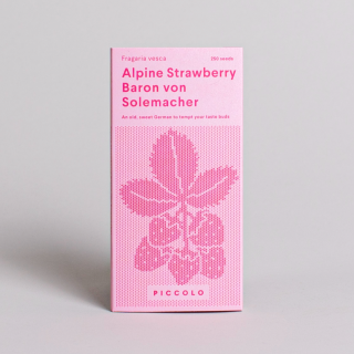 Piccolo Seeds - Alpine Strawberry Baron Von Solemacher