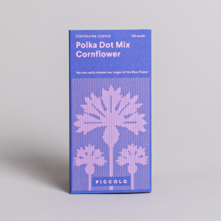 Piccolo Seeds - Cornflower Polka Dot Mix