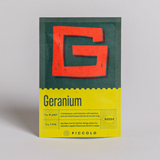 Piccolo Seeds - #G - Geranium