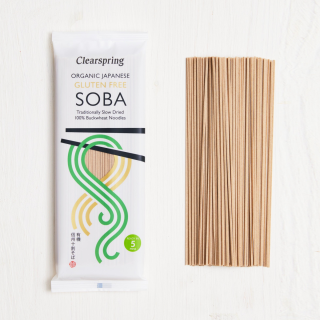 Clearspring Organic Japanese 100% Buckwheat Soba Noodles