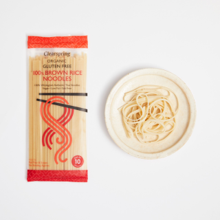 Clearspring Organic Gluten Free 100% Brown Rice Noodles