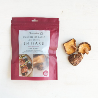 Clearspring Organic Japanese Shiitake Mushrooms - Dried