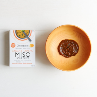 Clearspring Gluten Free Organic Instant Miso Soup Paste - Ginger & Turmeric