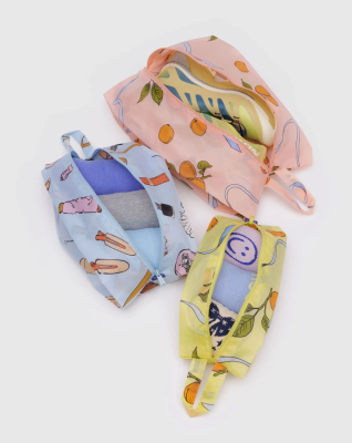 Baggu 3D Zip Set - Get Ready With Me