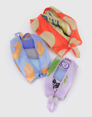 Baggu 3D Zip Set - Japanese Produce
