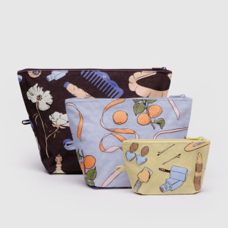 Baggu Go Pouch Set - Get Ready With Me