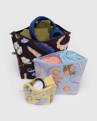 Baggu Go Pouch Set - Get Ready With Me