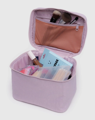 Baggu Large Cosmetic Case - Dusty Pink