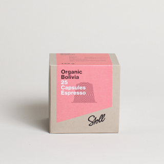 Stoll Kaffee Organic Bolivian Bio Fairtrade Lungo Kaffeekapseln