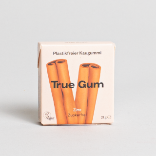 True Gum - All Natural Chewing Gum Cinnamon 