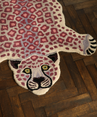 Doing Goods -  Lilly Leopard Rug Large