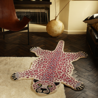 Doing Goods -  Lilly Leopard Rug Large