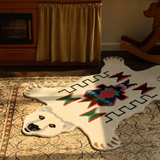 Doing Goods - Kasbah Polar Bear Rug Large