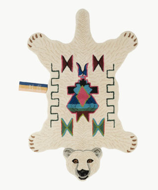 Doing Goods - Kasbah Polar Bear Rug Large