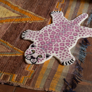 Doing Goods -  Lilly Leopard Rug Small